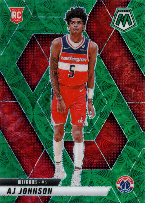 AJ Johnson trading card