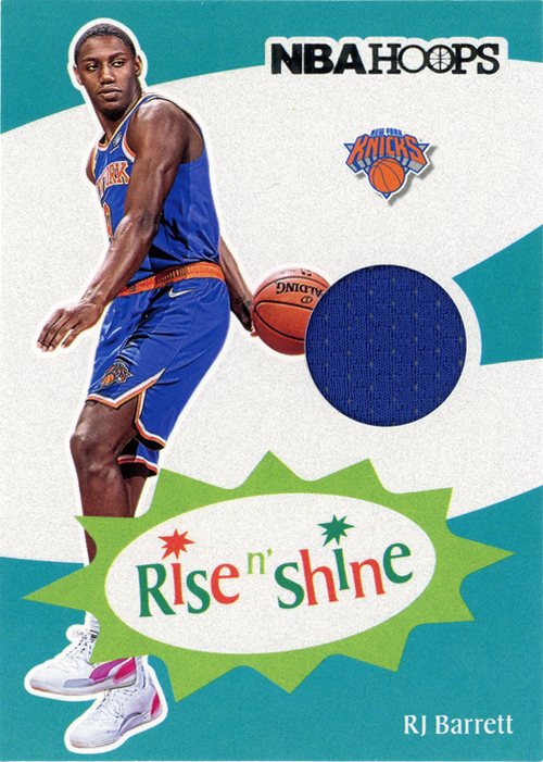RJ Barrett trading card