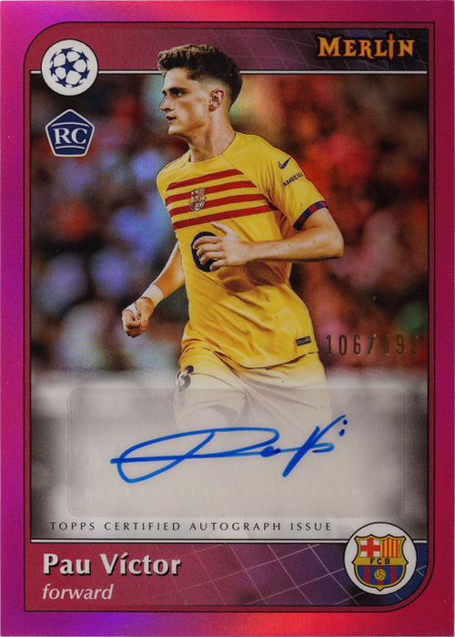 Pau VÃctor trading card