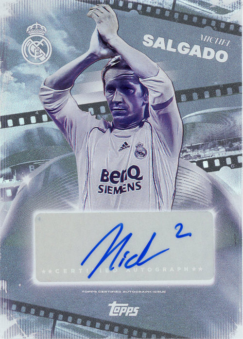 Michel Salgado trading card