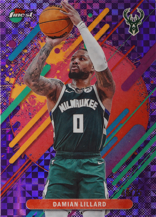 Damian Lillard trading card
