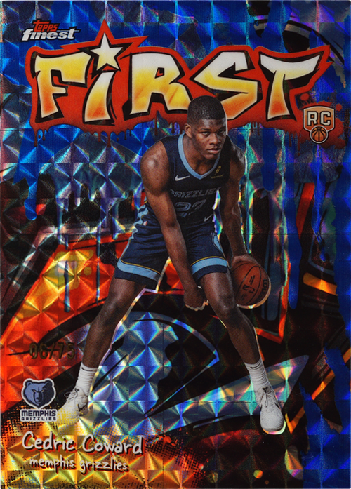 Cedric Coward trading card
