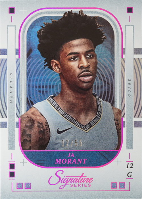 Ja Morant trading card