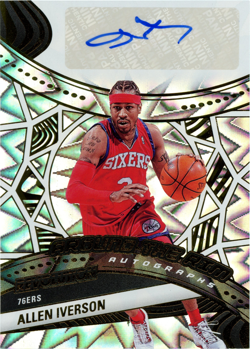 Allen Iverson trading card