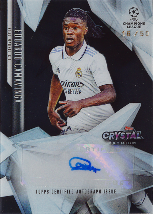 Eduardo Camavinga trading card