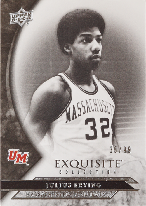 Julius Erving trading card