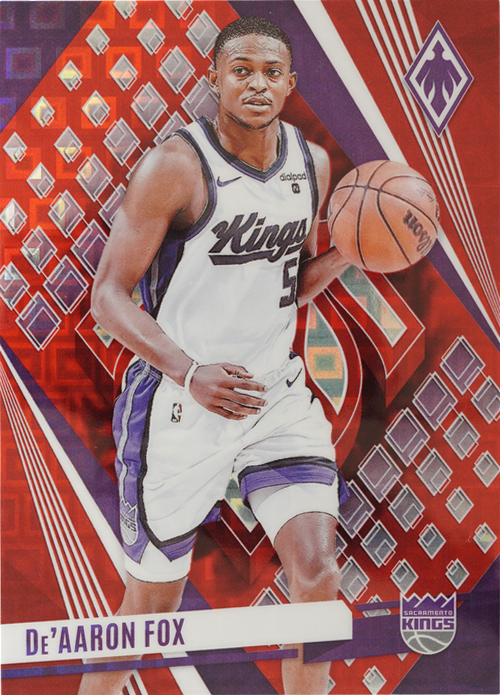 De'Aaron Fox trading card