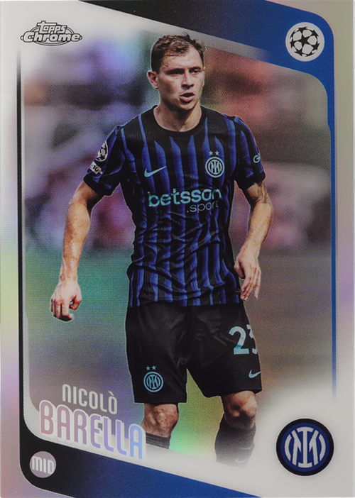 Nicolò Barella trading card