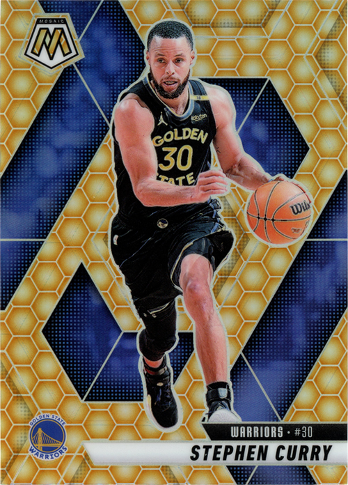 Stephen Curry trading card