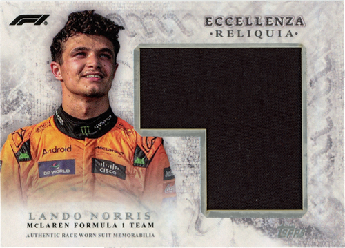 Lando Norris trading card