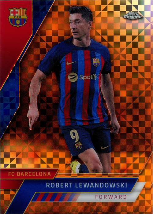 Robert Lewandowski trading card