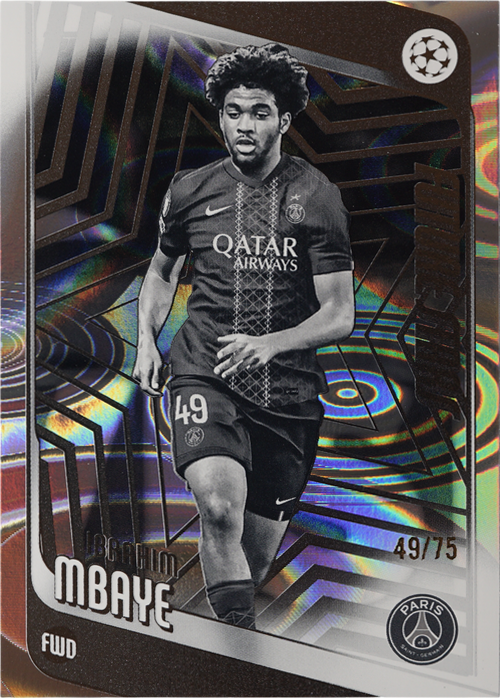 Ibrahim Mbaye trading card