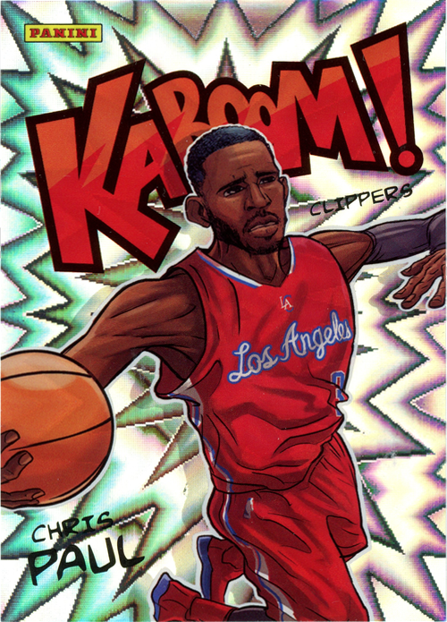 Chris Paul trading card