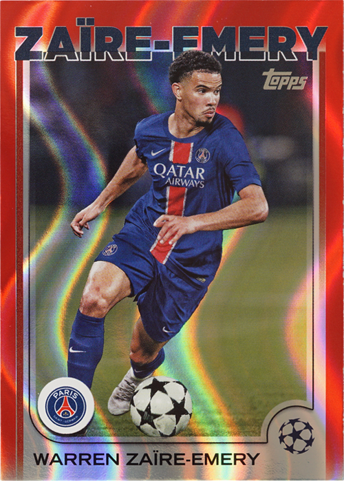 Warren Zaïre-Emery trading card