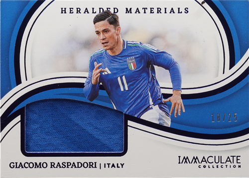 Giacomo Raspadori trading card