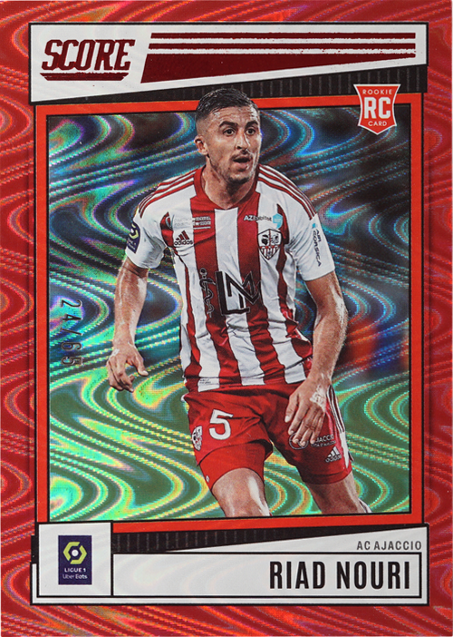 Riad Nouri trading card