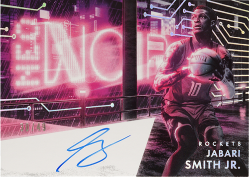 Jabari Smith Jr. trading card