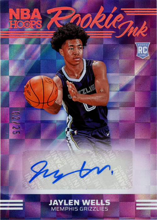 Jaylen Wells trading card