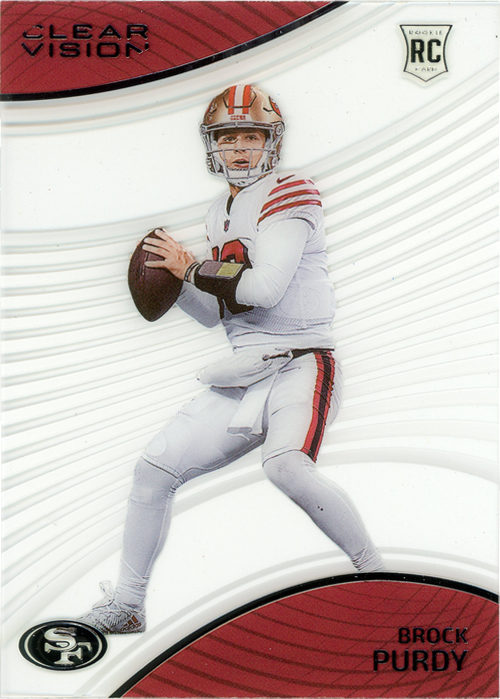 Brock Purdy trading card