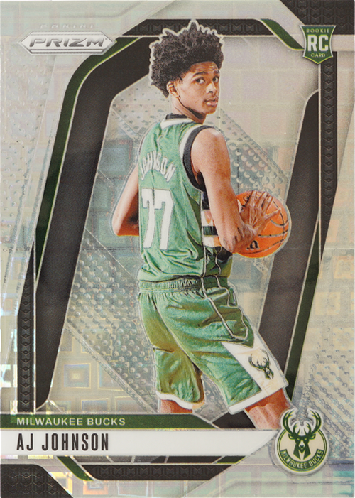AJ Johnson trading card