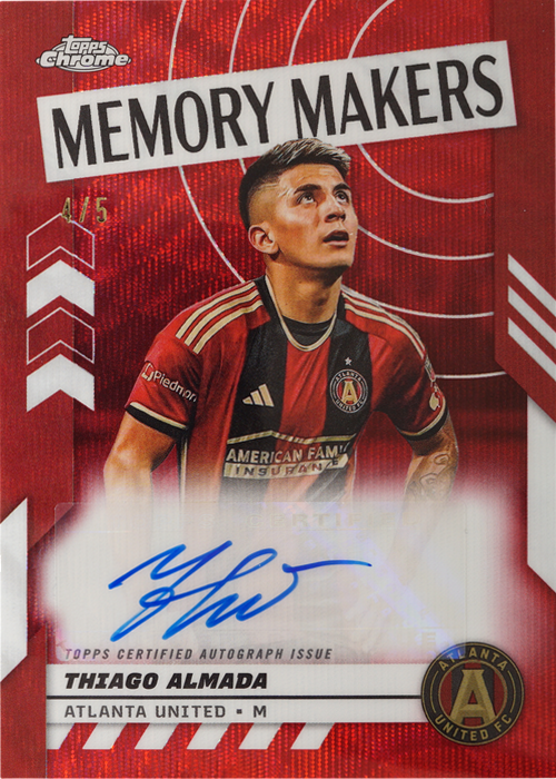 Thiago Almada trading card