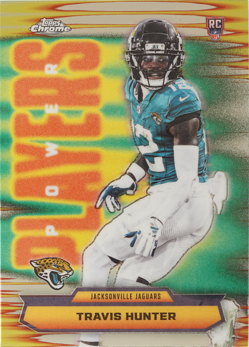 Travis Hunter trading card