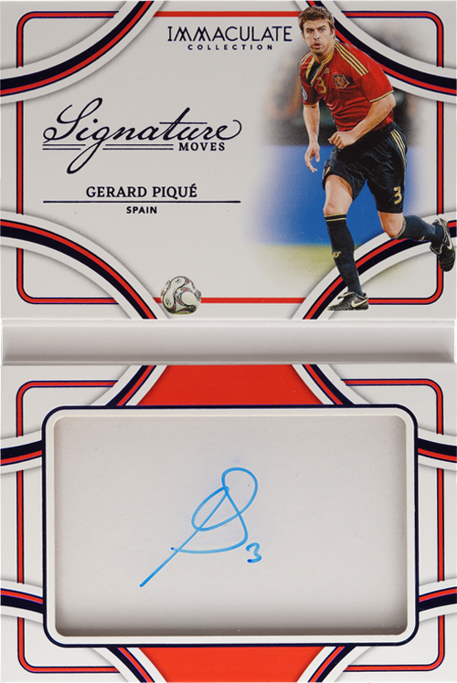 Gerard Pique trading card
