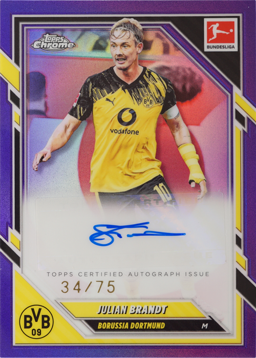 Julian Brandt trading card