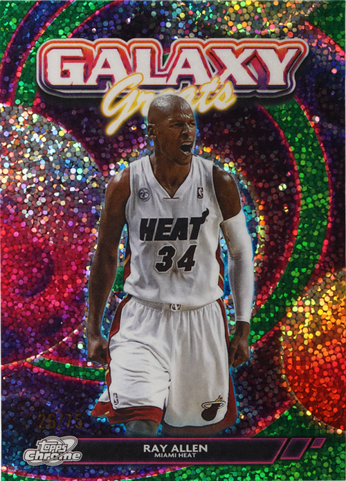 Ray Allen trading card