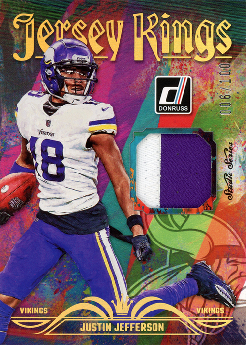 Justin Jefferson trading card