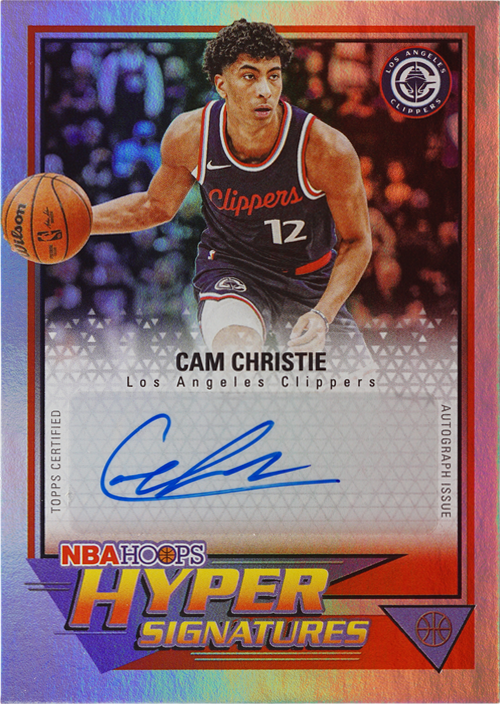 Cam Christie trading card