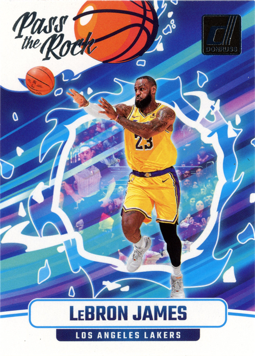 LeBron James trading card