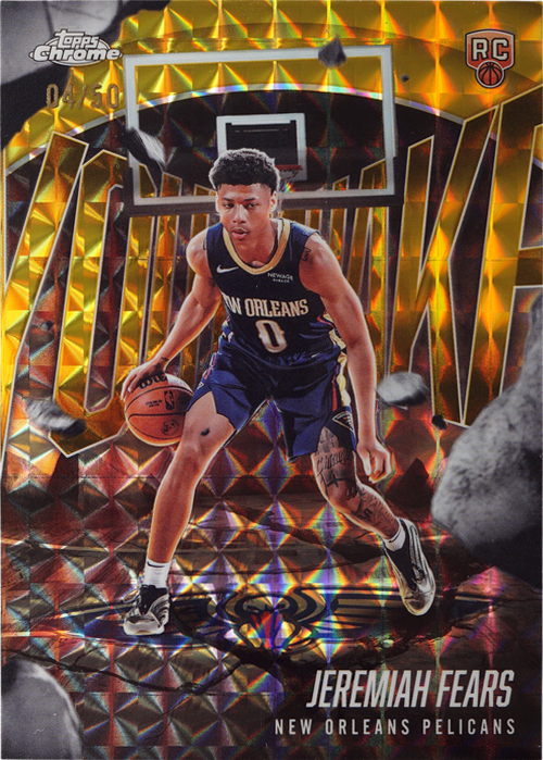 Jeremiah Fears trading card