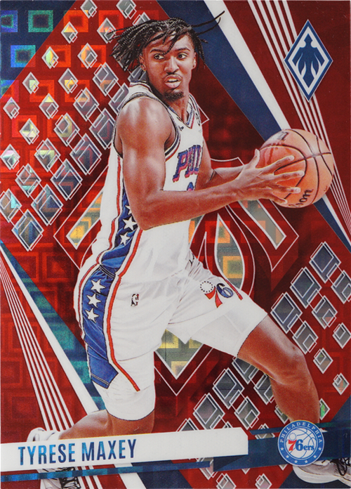 Tyrese Maxey trading card