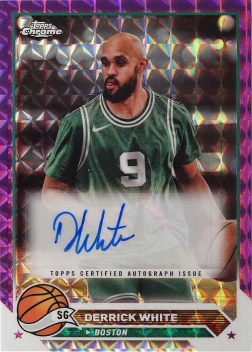 Derrick White trading card