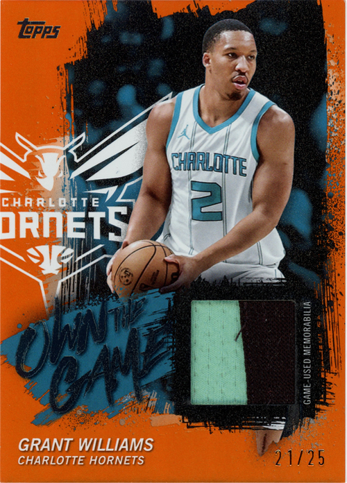 Grant Williams trading card