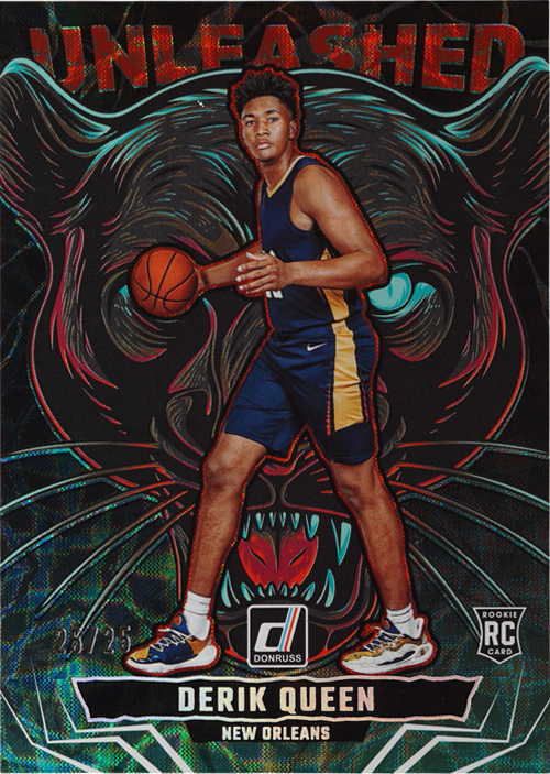 Derik Queen trading card