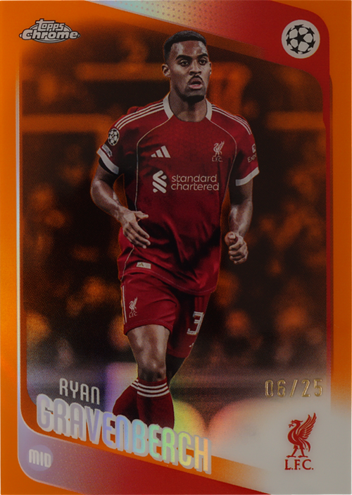 Ryan Gravenberch trading card
