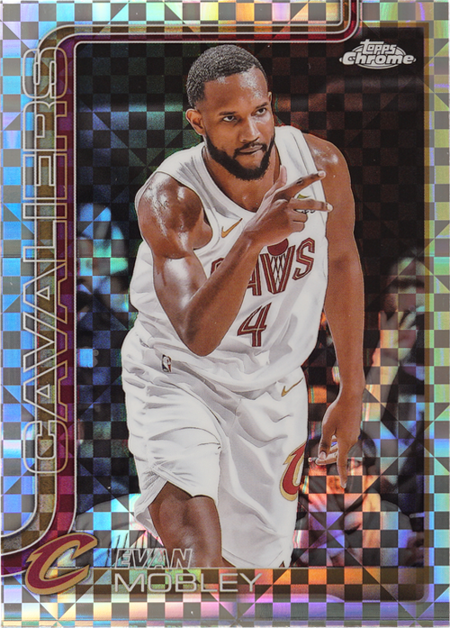Evan Mobley trading card