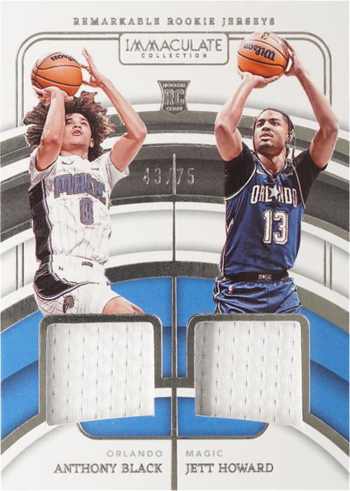 Anthony Black/Jett Howard trading card