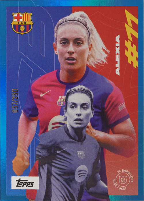 Alexia Putellas trading card