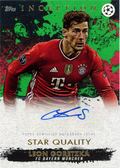 Leon Goretzka trading card
