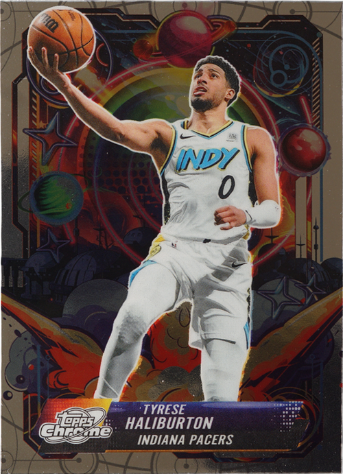 Tyrese Haliburton trading card