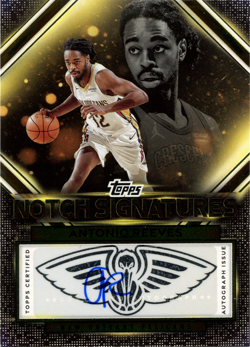 Antonio Reeves trading card