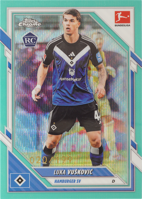 Luka Vuskovic trading card