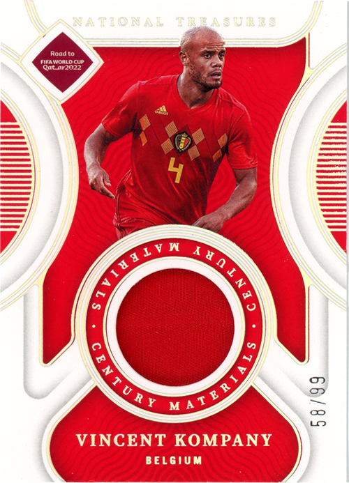 Vincent Kompany trading card