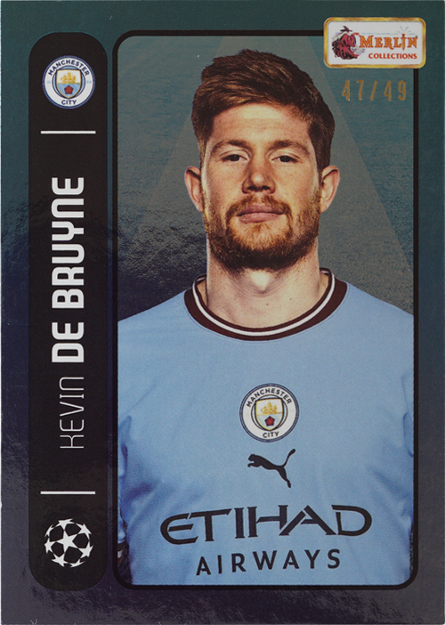 Kevin De Bruyne trading card