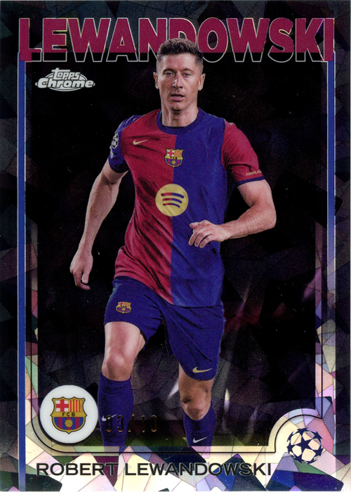 Robert Lewandowski trading card
