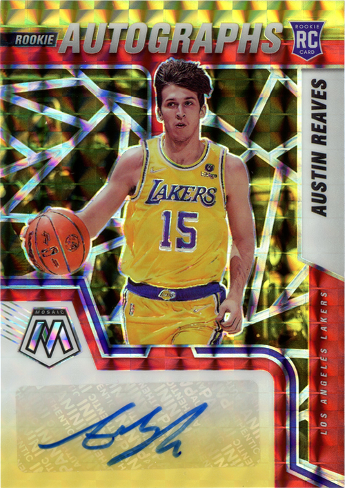 Austin Reaves trading card