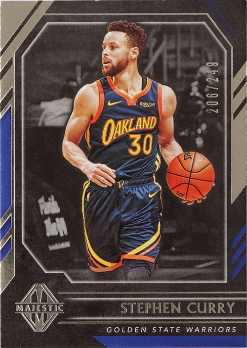 Stephen Curry trading card